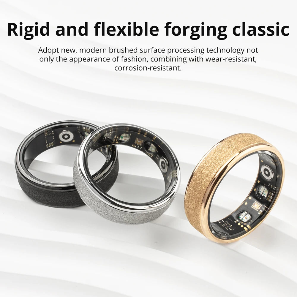 Smart Ring With Charging Case