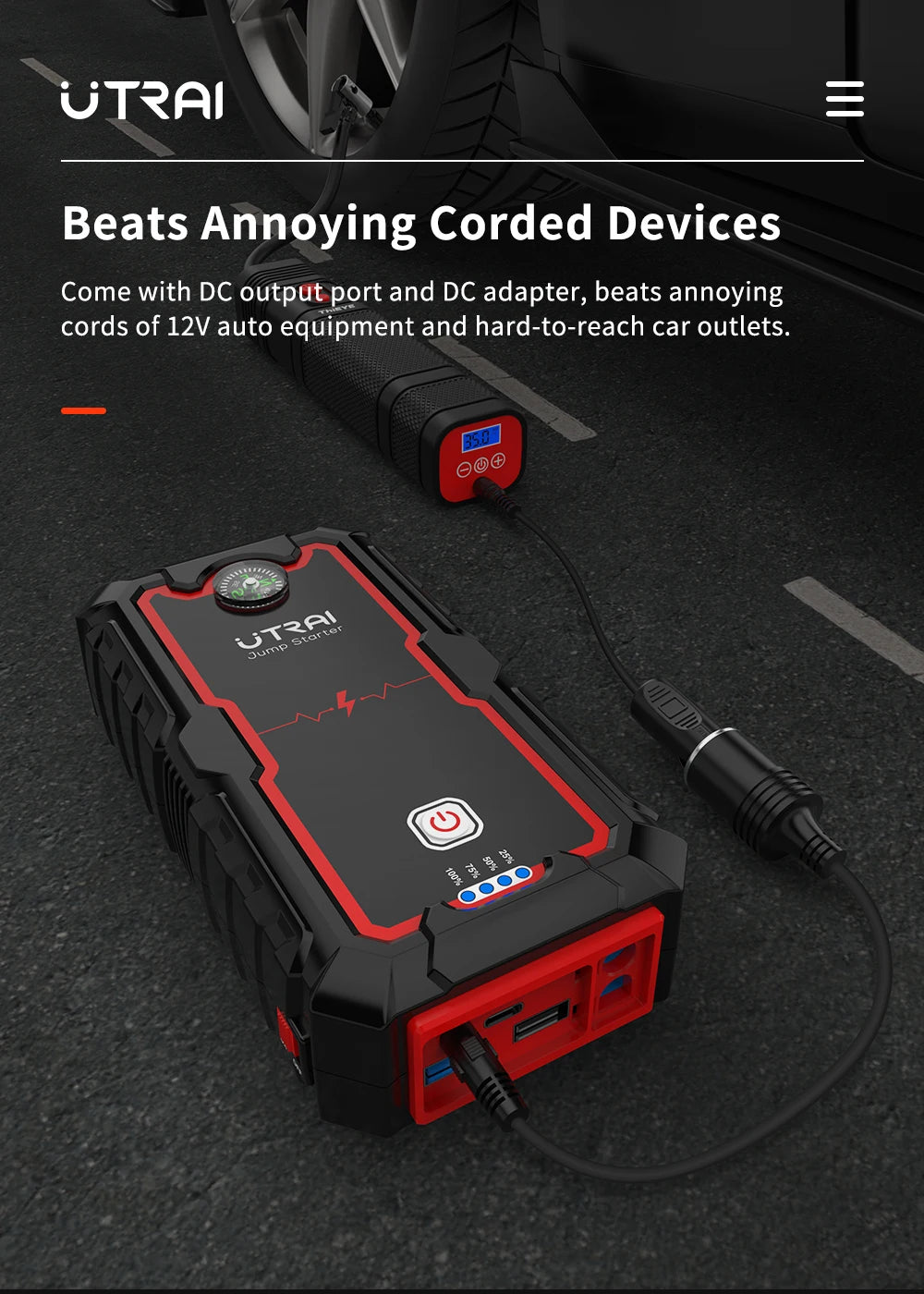 Portable Jump Starter