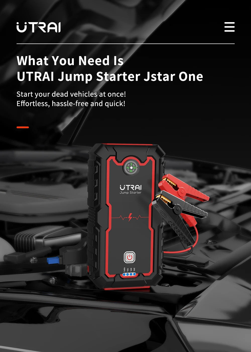 Portable Jump Starter