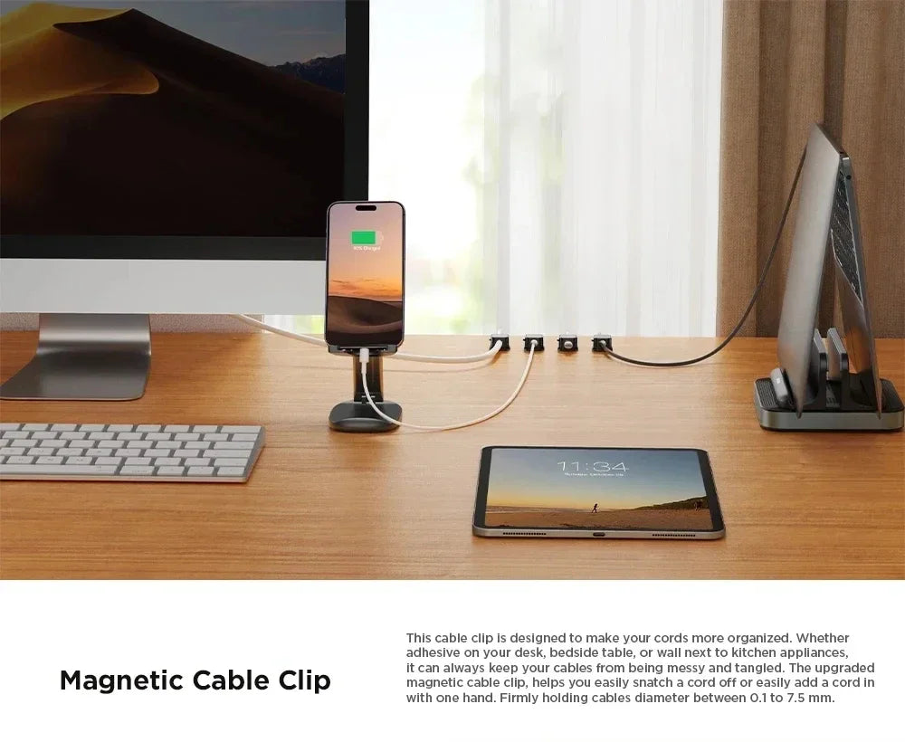 Magnetic Cable Clip/holder