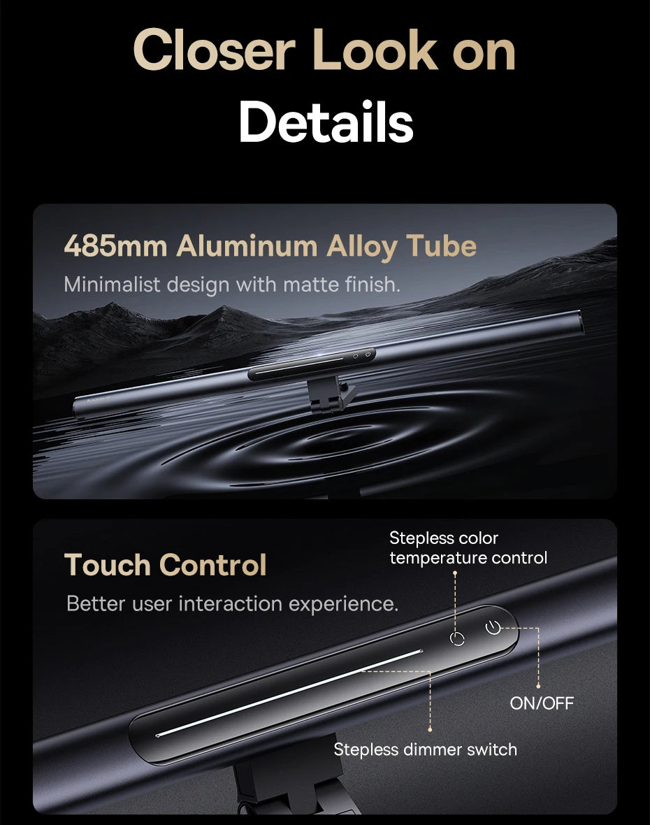 Magnetic Computer Screen Light