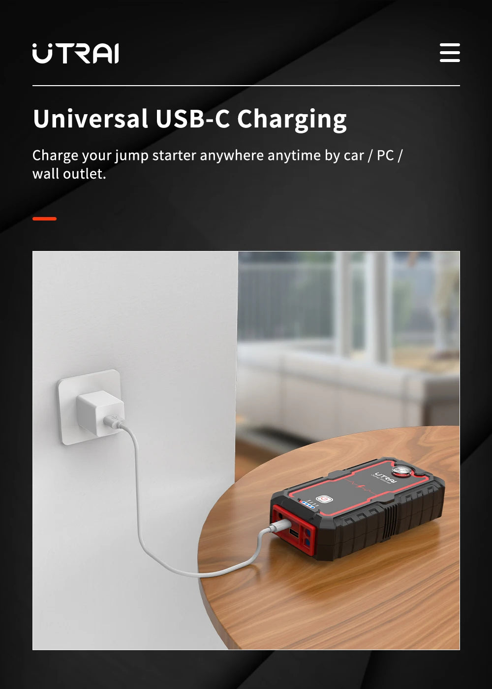 Portable Jump Starter