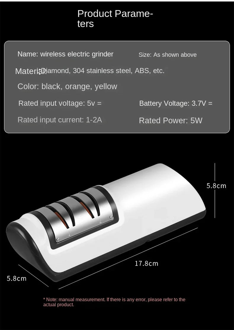 Kitchen Electric Knife Sharpener