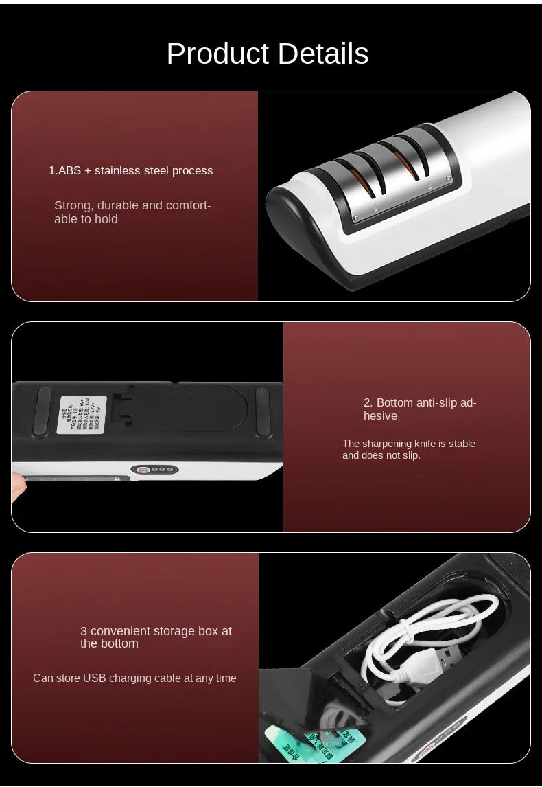 Kitchen Electric Knife Sharpener