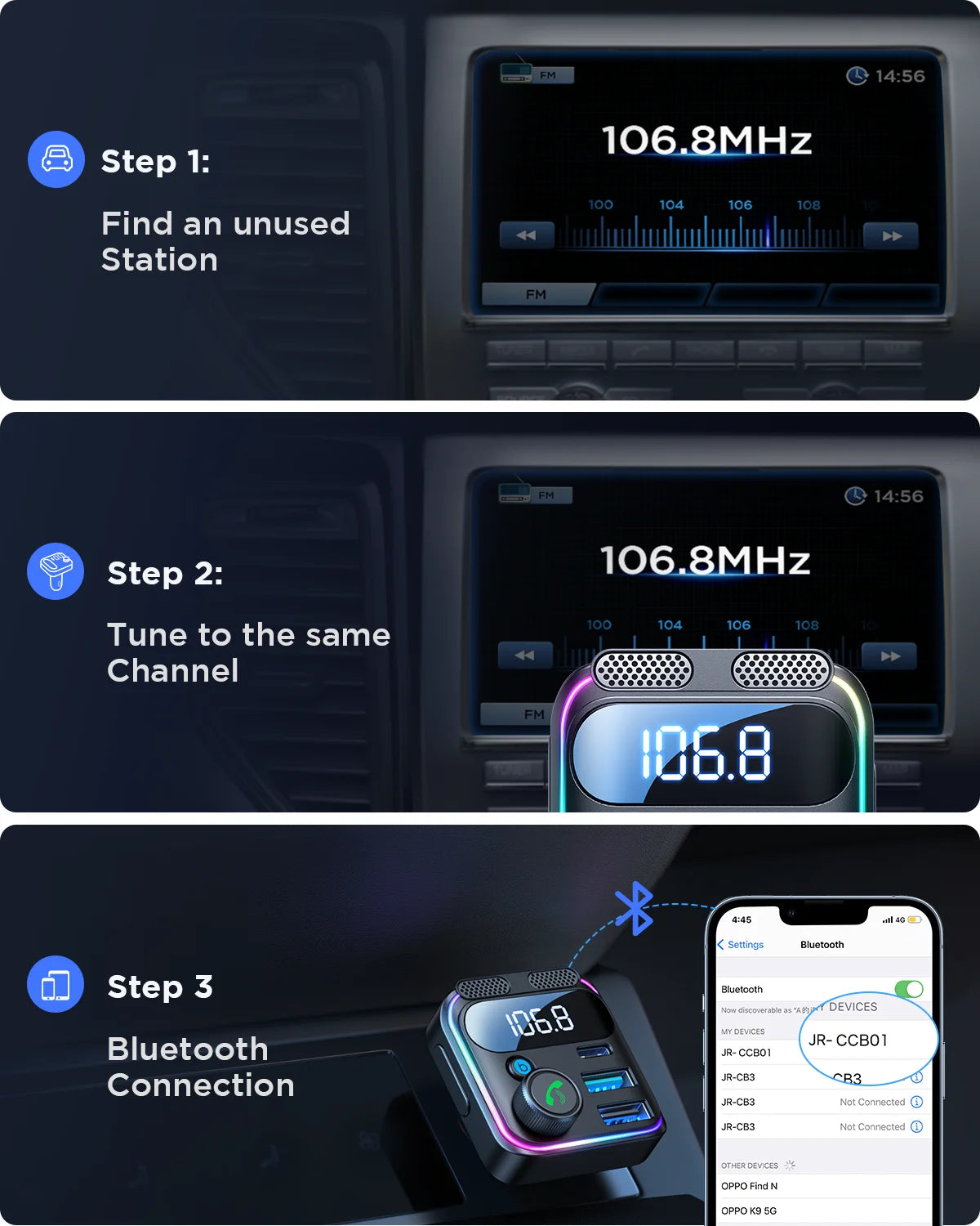 Bluetooth FM Transmitter