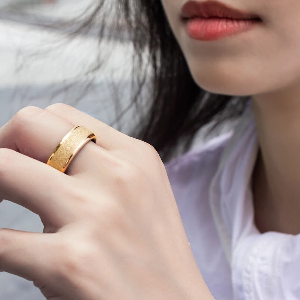 Smart Ring With Charging Case