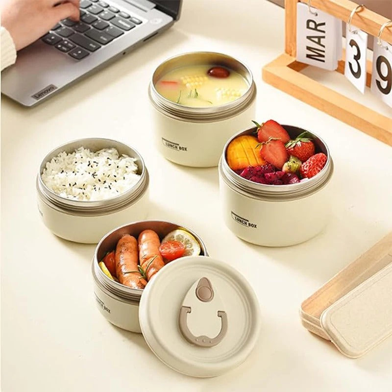 Portable Insulated Lunch Set