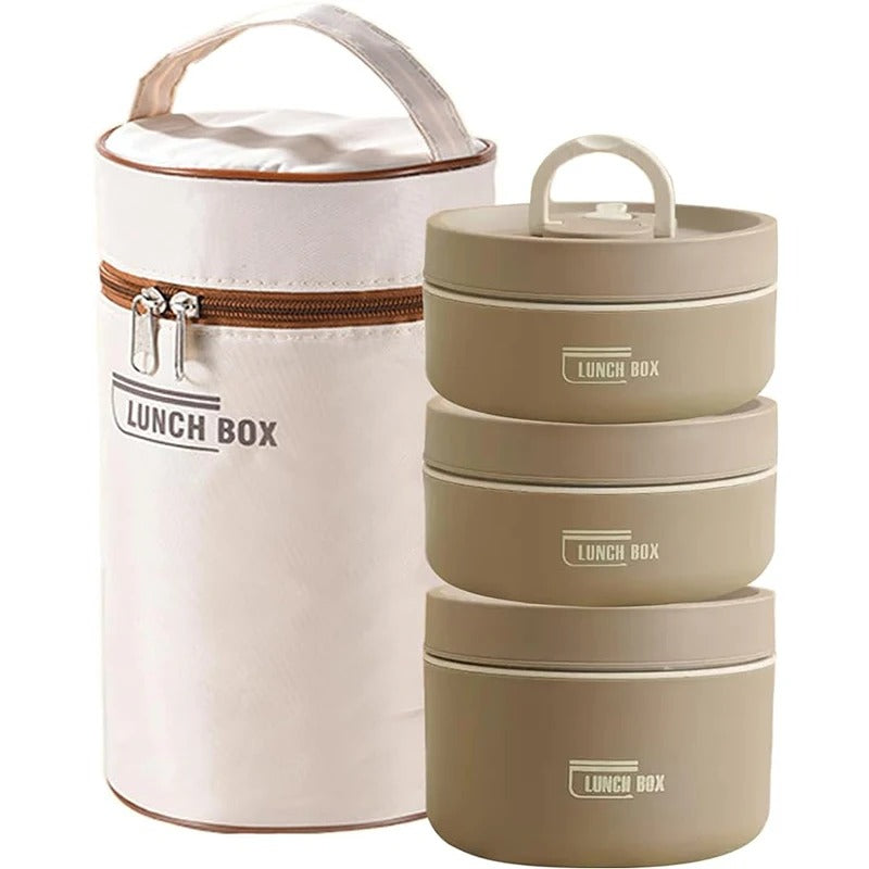 Portable Insulated Lunch Set